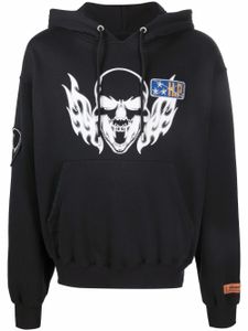 Heron Preston hoodie à imprimé graphique - Noir