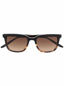 Barton Perreira lunettes de soleil Joe à monture effet écaille de tortue - Marron
