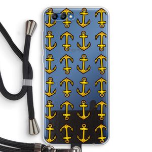 Musketon Anchor: Honor 10 Transparant Hoesje met koord