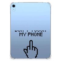 iPad (2022) 10.9 Print Case Finger Don't Touch My Phone