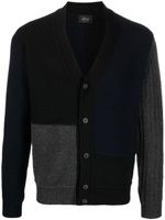 Brioni cardigan à boutonnière - Bleu - thumbnail