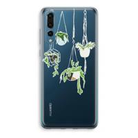 Hang In There: Huawei P20 Pro Transparant Hoesje - thumbnail