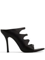 Alexander Wang sandales Lolita à ornements en cristal 105 mm - Noir