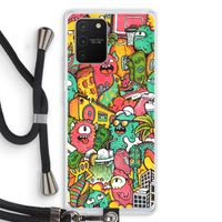Vexx City: Samsung Galaxy S10 Lite Transparant Hoesje met koord