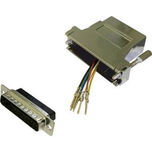 BKL Electronic 10121135 Adapter D-sub stekker 25-polig - RJ45-bus 1 stuk(s) Single