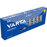 Varta ENERGY AA Value Pack 10 AA batterij (penlite) Alkaline 2800 mAh 1.5 V 10 stuk(s) Varta ENERGY AA Value Pack 10 AA batterij (penlite) Alkaline 2800 mAh 1.5 V 10 stuk(s)