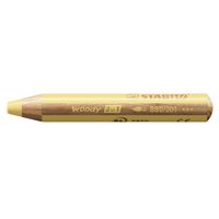 Stabilo woody 3in1 - pastel geel