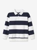 Polo jongen NKMLEOPOLD NAME IT wit