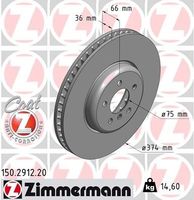 Remschijf Coat Z 150291220