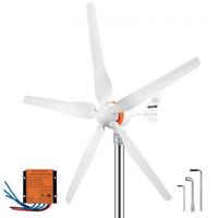 VEVOR Windturbine Generator Kit 500W Windgenerator Kits 900r/min Kleine Windmolen Gemaakt van Aluminium Behuizing Roestvrijstalen Staart en