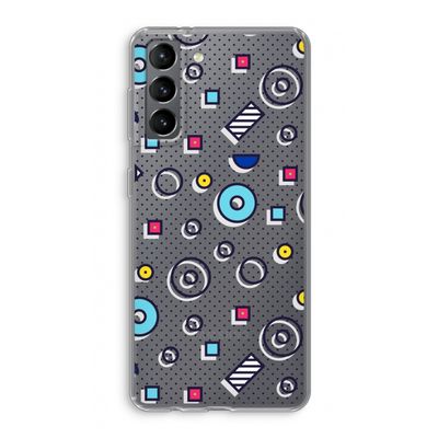 8-bit N°9: Samsung Galaxy S21 Transparant Hoesje