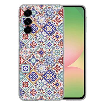 TPU Hoesje Samsung Galaxy A56 - Tiles Color Backcover TPU Hoesje Samsung Galaxy A56 - Tiles Color Backcover