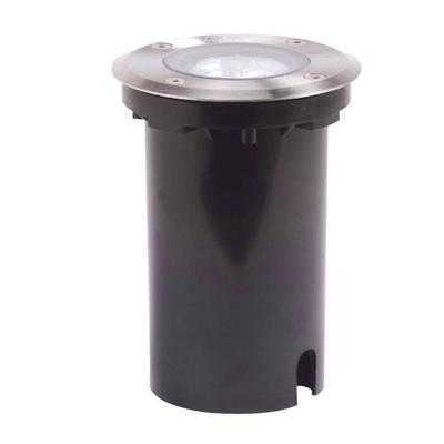 KonstSmide GrondSpot 11cm rond RVS - 7606-000