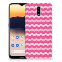 Nokia 2.3 TPU bumper Waves Pink - thumbnail