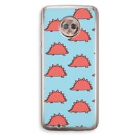 Dinosawrr: Motorola Moto G6 Transparant Hoesje