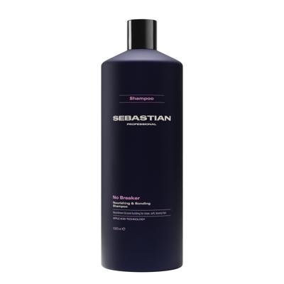 Sebastian No Breaker Shampoo 1000ml | Voor Beschadigd Haar