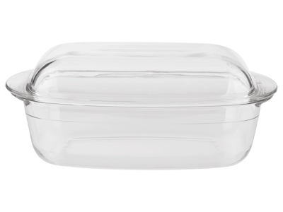 SILVERCREST Glazen ovenschaal met deksel (Rechthoekig)