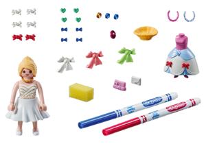 PLAYMOBIL Color - Modieuze jurk Constructiespeelgoed