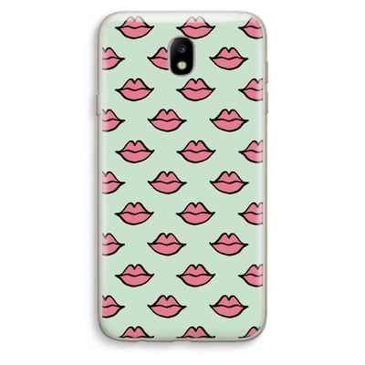 Lipjes: Samsung Galaxy J7 (2017) Transparant Hoesje