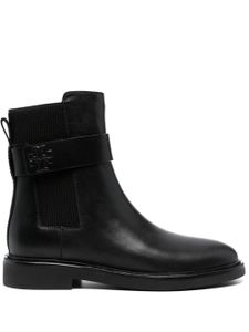 Tory Burch bottines chelsea Double T 35 mm - Noir