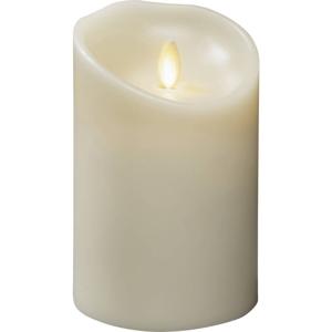 Konstsmide 1612-115 LED-kaars met echte was Crème-wit Warmwit (Ø x h) 88 mm x 134 mm
