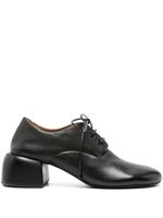 Marsèll chaussures en cuir à lacets 50 mm - Noir