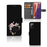 Samsung Galaxy Note 20 Leuk Hoesje Boho Text - thumbnail