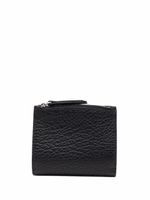 Maison Margiela four-stitch leather wallet - Noir