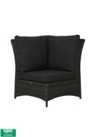 Qopps Aruba hoek element Antraciet