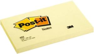 Post-it Super Sticky Notes 76 x 127 mm geel (90 vel)