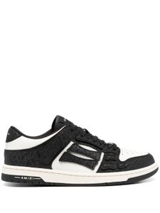 AMIRI Skel leather low-top sneakers - Noir