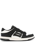 AMIRI Skel leather low-top sneakers - Noir - thumbnail