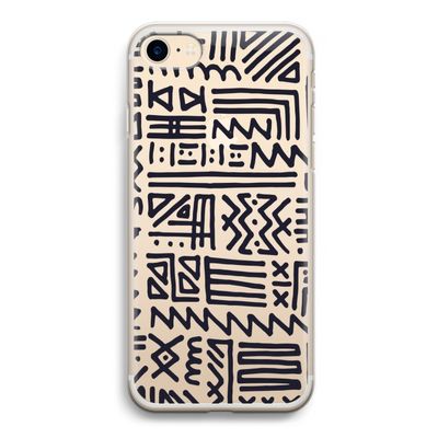 Marrakech print: iPhone 7 Transparant Hoesje