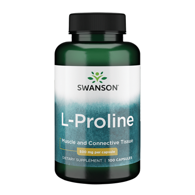 L-proline 500mg | Swanson | 100ct