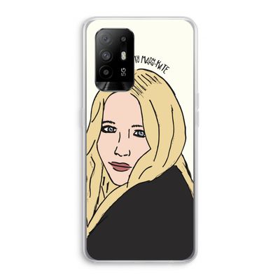 Mary Kate: Oppo A94 5G Transparant Hoesje