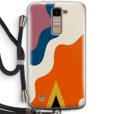 Noor A: LG K10 (2016) Transparant Hoesje met koord
