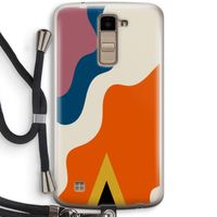 Noor A: LG K10 (2016) Transparant Hoesje met koord