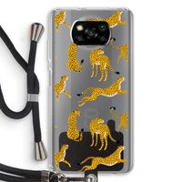 Luipaard: Xiaomi Poco X3 NFC Transparant Hoesje met koord