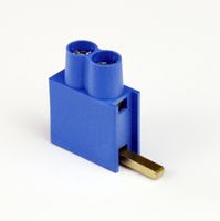 Aansluitklem dubbel max 2x10mm² blauw laag SEP DTL 2115900541 voor automaten 9mm breed Max 63A