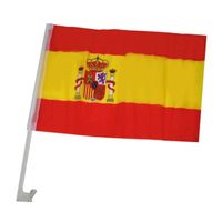 Voordelige autoraam vlag Spanje - thumbnail
