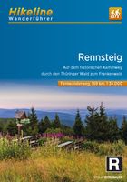 Wandelgids Hikeline Rennsteig durch den Thüringer Wald zum Frankenwald | Esterbauer