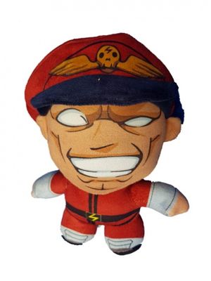 Kamparo knuffel Street Fighter M. Bison rood 43 cm
