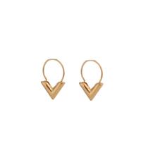 Go Dutch Label Creolen met V Goud