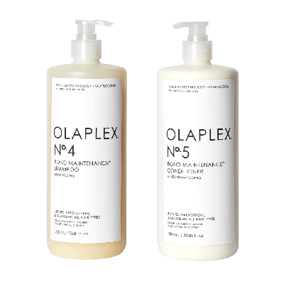 Olaplex No.4 Shampoo 1000ml + Olaplex No.5 Conditioner 1000ml