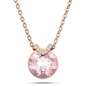 Swarovski 5662088 Ketting Bella rosekleurig-roze-wit 38-43 cm