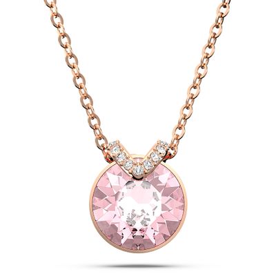 Swarovski 5662088 Ketting Bella rosekleurig-roze-wit 38-43 cm