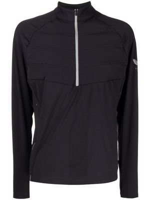 Castore hoodie zippé à logo imprimé - Noir