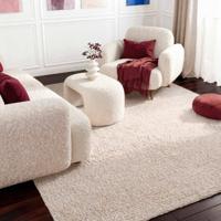 Vloerkleed Portobello Rechthoekig - Crème Beige 290x200cm - Polyester - Dekbed-Discounter.nl