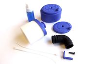 Fastrax waterproof luchtfilter voor 1/8 buggy - Blauw - thumbnail