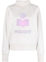 MARANT ÉTOILE sweat Mobyli en coton mélangé - Gris